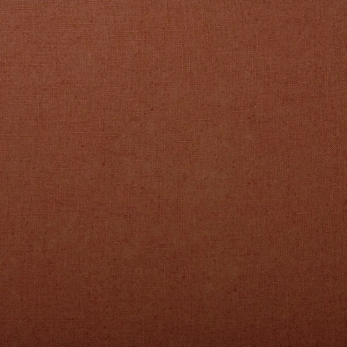 Marietta Fabric - Red Earth by red plain linen fabric from Linwood Fabrics