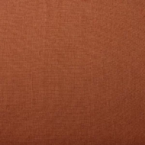 orange plain linen fabric from Linwood Fabrics