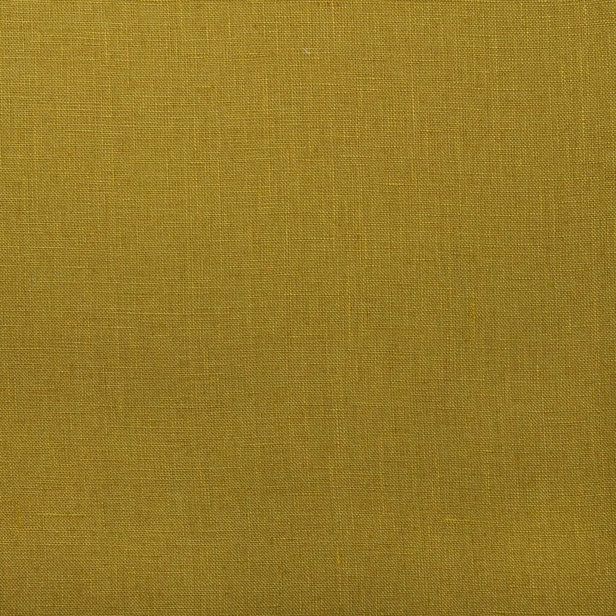 yellow plain linen fabric from Linwood Fabrics