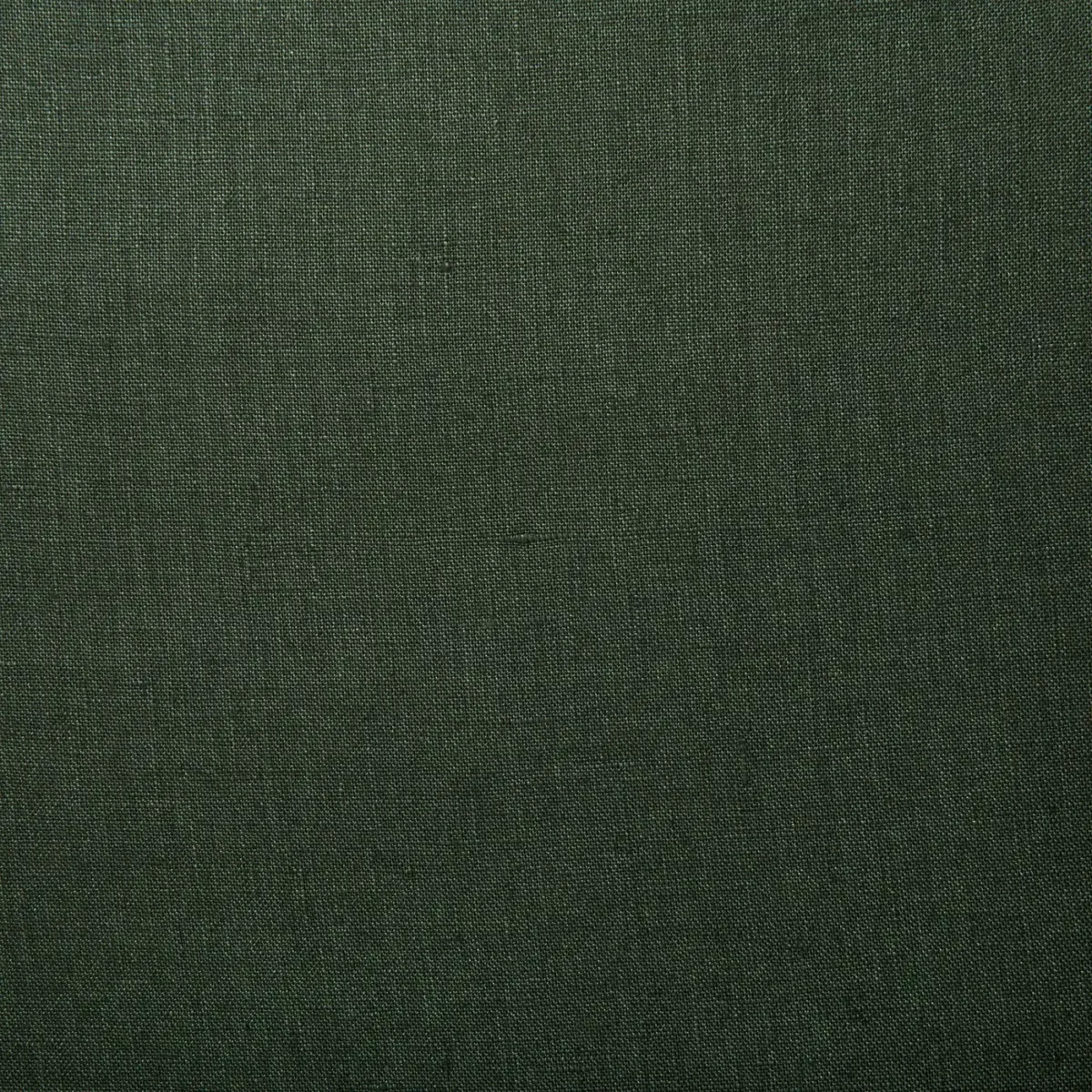 Marietta Fabric - Forest by green plain linen fabric from Linwood Fabrics