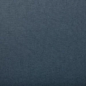 blue plain linen fabric from Linwood Fabrics