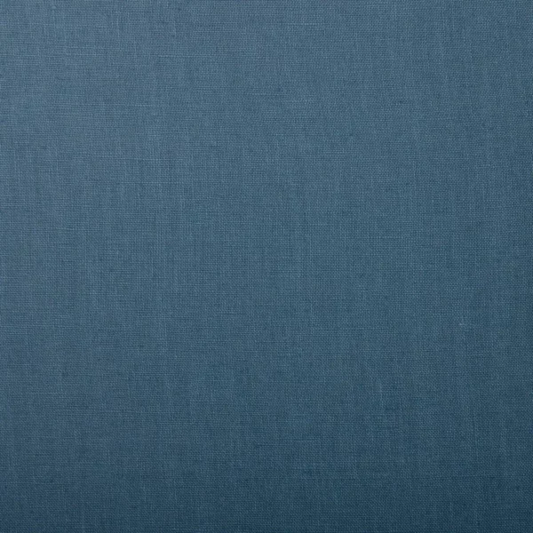 Marietta Fabric - True Blue by blue plain linen fabric from Linwood Fabrics