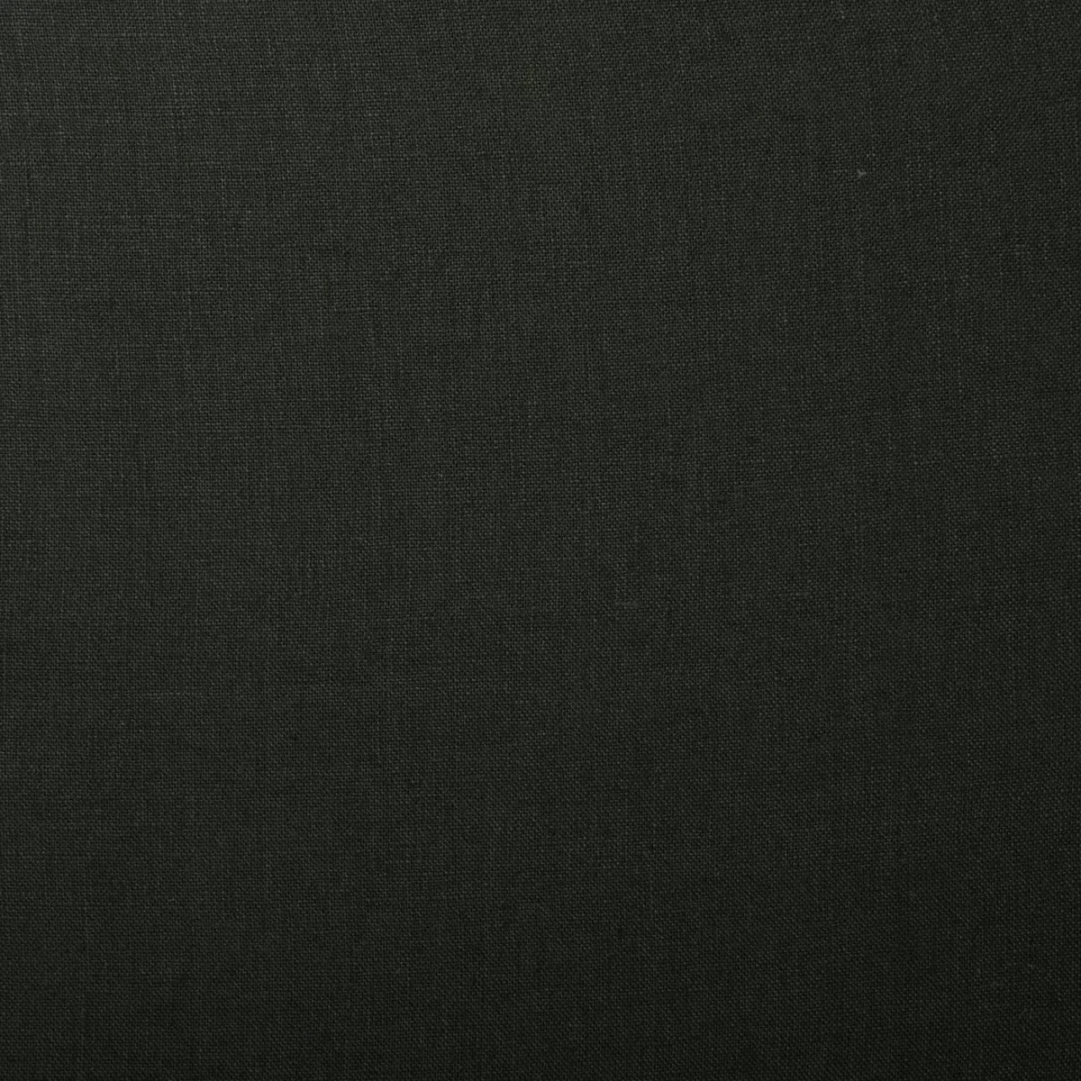 black-grey plain linen fabric from Linwood Fabrics