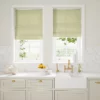 light neutral plain linen blinds