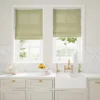 light neutral plain linen blinds