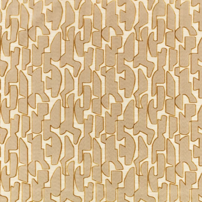 Serac Fabric - Honey swatch