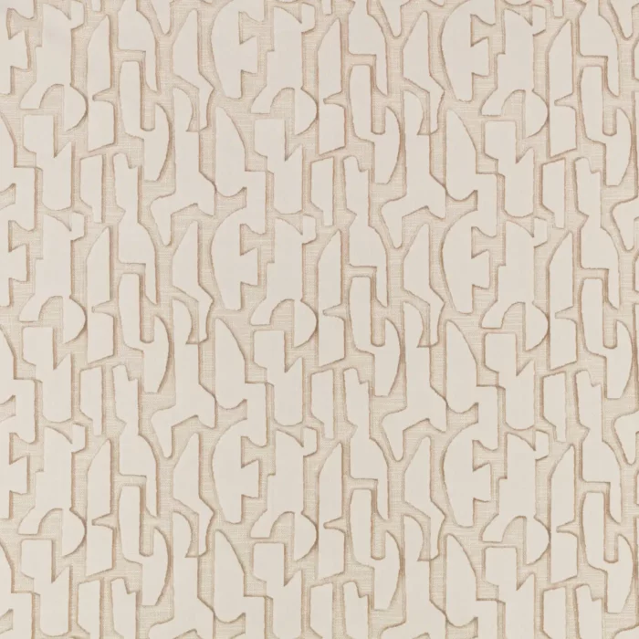 Serac Fabric - Bone swatch