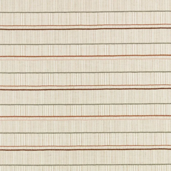 Tolima Fabric - Autumn by green striped woven fabric from Villa Nova