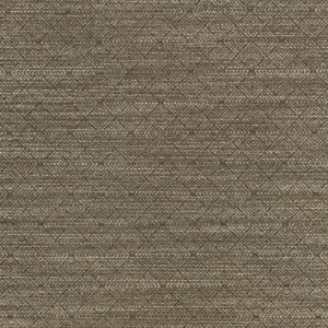 brown geometric velvet-chenille fabric from Villa Nova