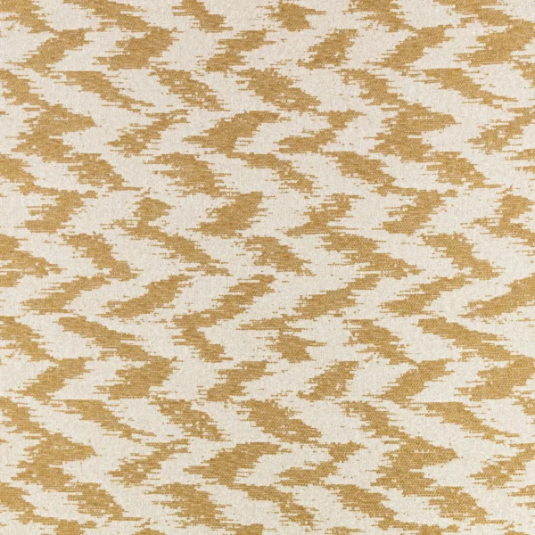 Zibar Fabric - Honey by yellow contemporary woven fabric from Villa Nova