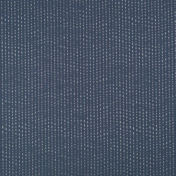 Temper FR Fabric - Ink by blue contemporary woven fabric from Villa Nova