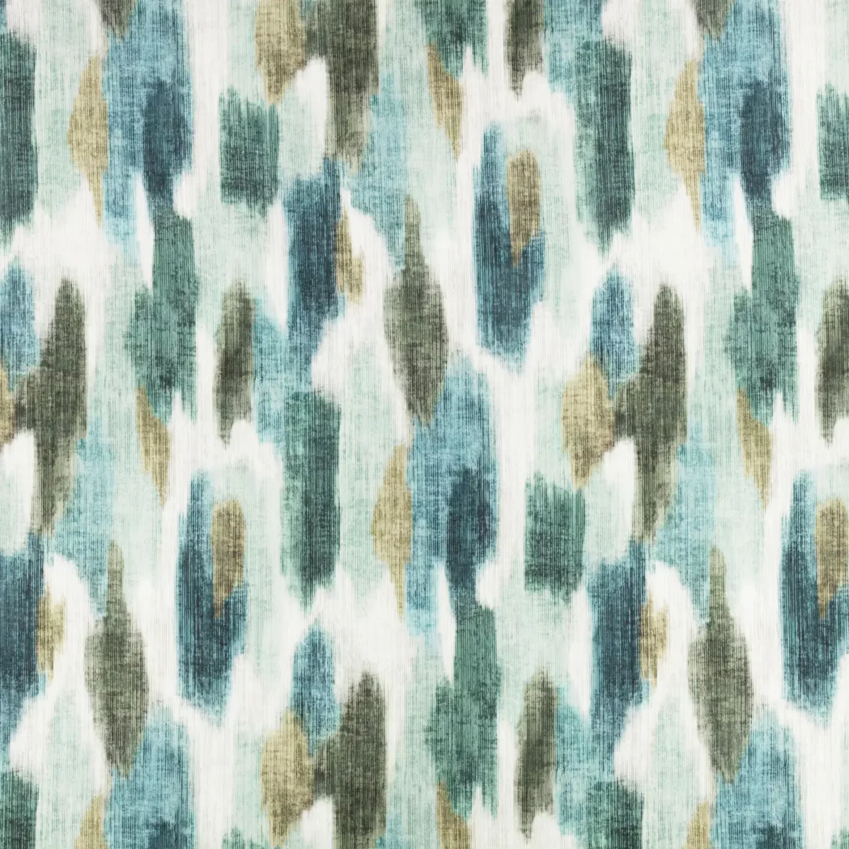 Fuse FR Fabric - Malachite by blue contemporary jacquard fabric from Villa Nova