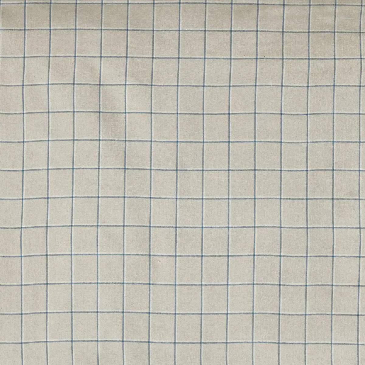blue checked velvet-chenille fabric from Prestigious Textiles