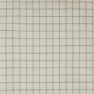 black-grey checked velvet-chenille fabric from Prestigious Textiles