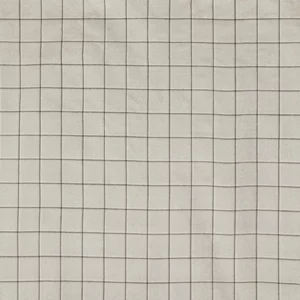 black-grey checked velvet-chenille fabric from Prestigious Textiles