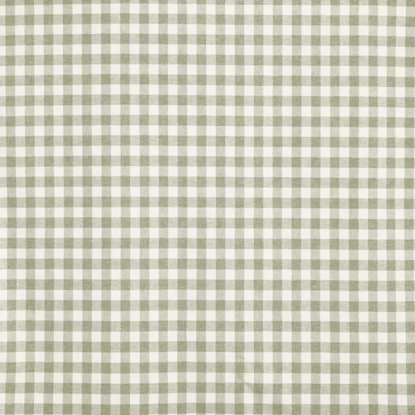 Wilson Fabric - Sage by green checked woven fabric from Prestigious Textiles