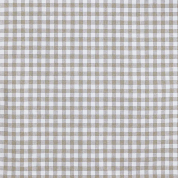Wilson Fabric - Almond by black-grey checked woven fabric from Prestigious Textiles