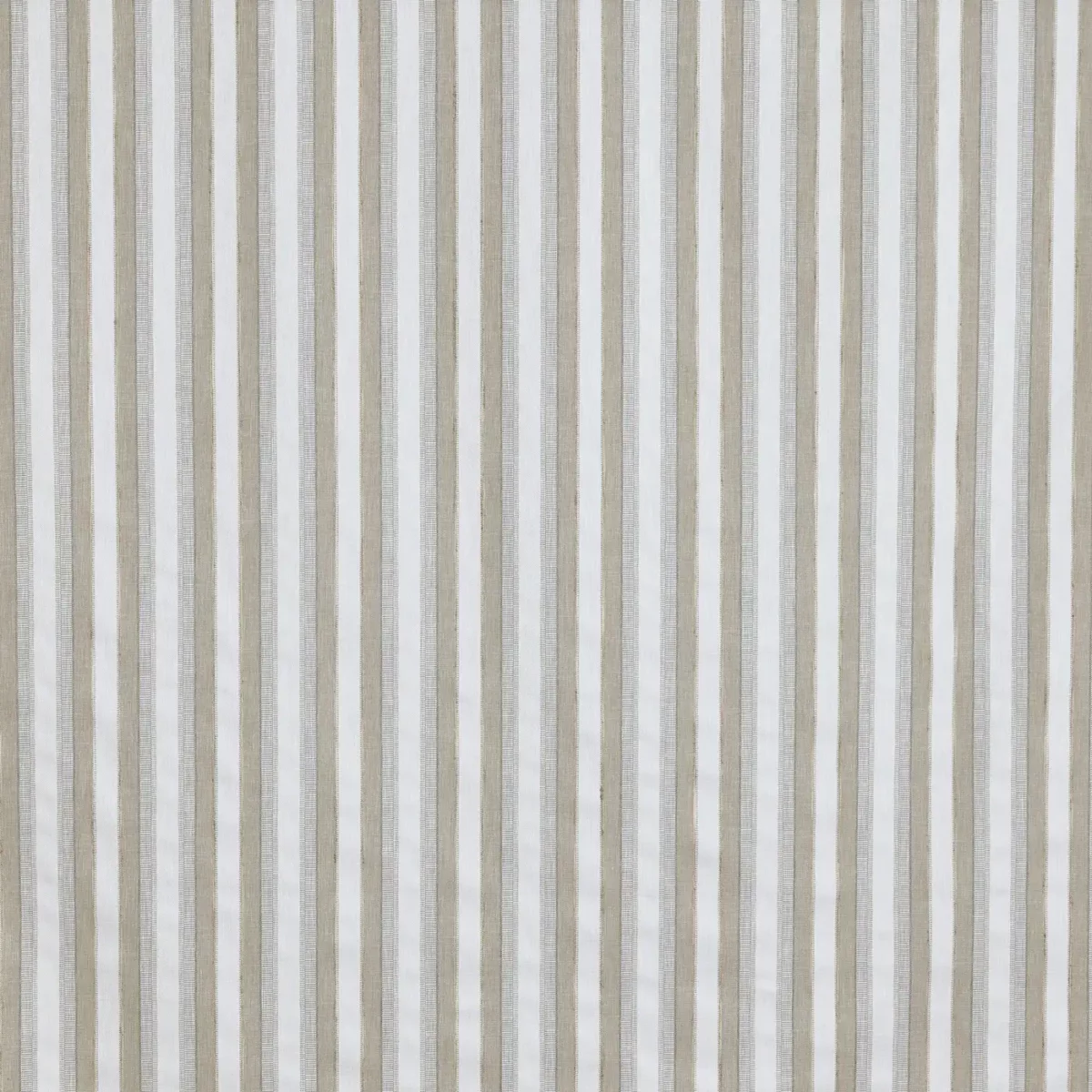 Fletcher Fabric - Almond by neutral striped woven fabric from Prestigious Textiles