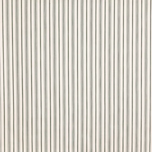 Jones Fabric - Sage by green striped woven fabric from Prestigious Textiles
