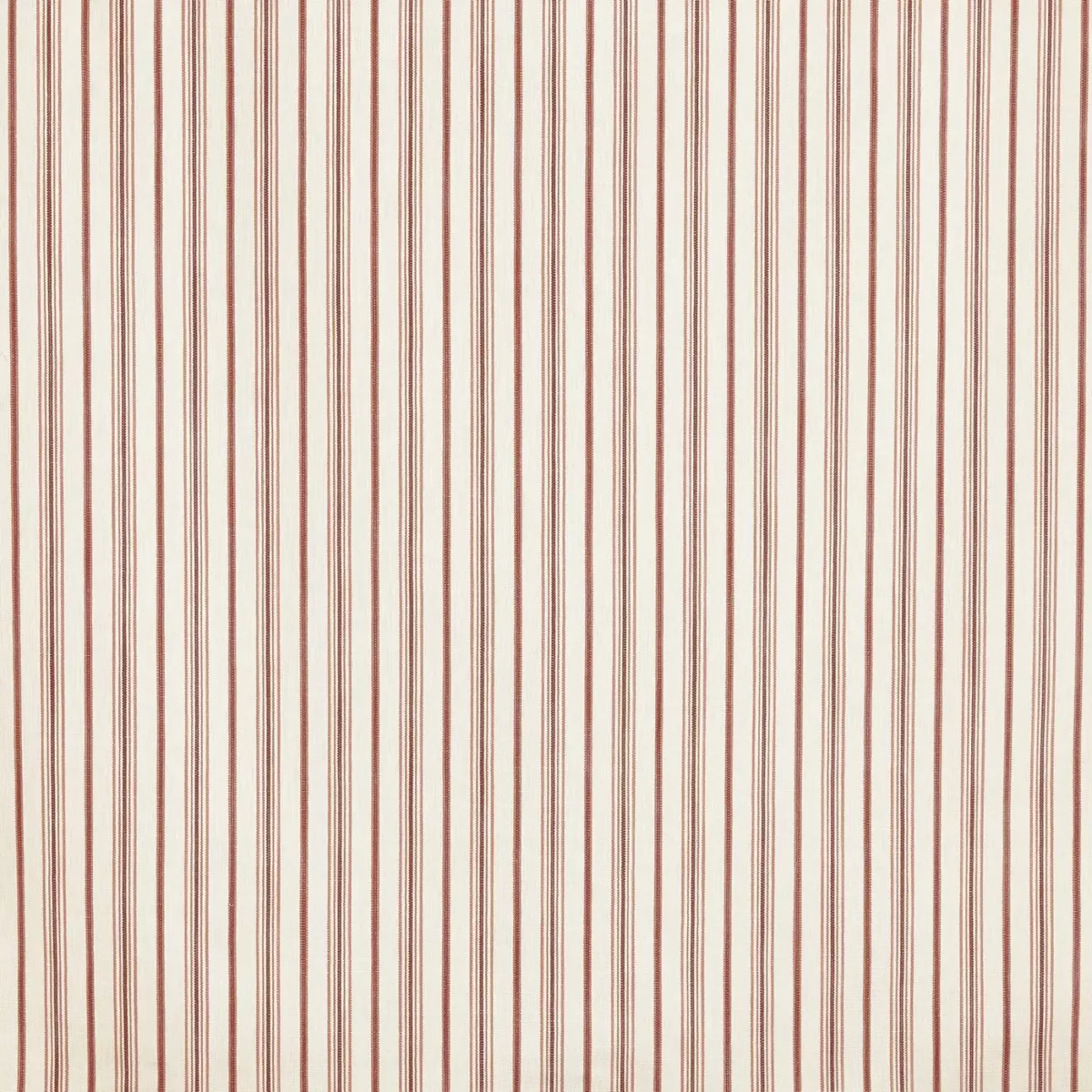 Jones Fabric - Apricot by red striped woven fabric from Prestigious Textiles