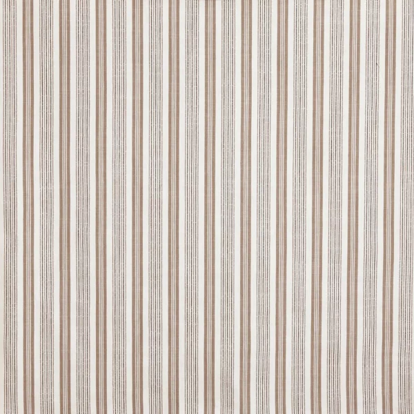 Foxhall Fabric - Almond by brown striped woven fabric from Prestigious Textiles