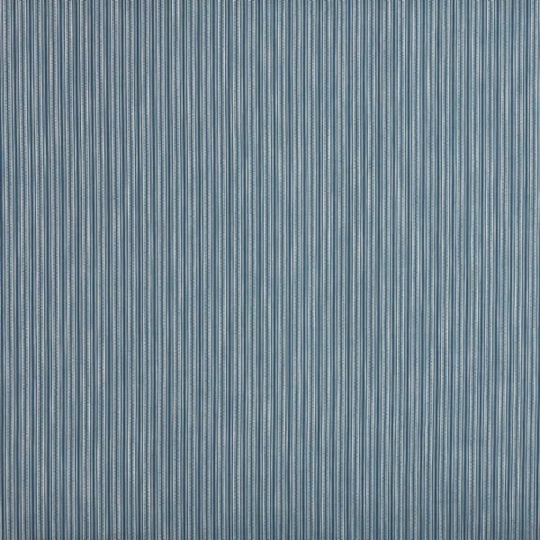 blue striped woven fabric from Prestigious Textiles