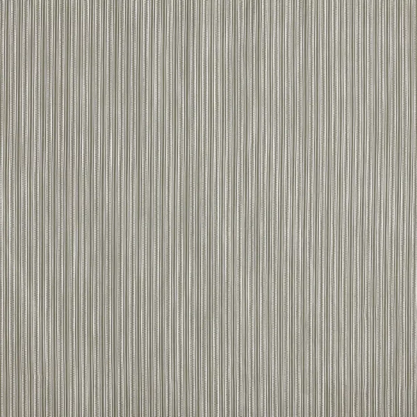Clark Fabric - Sage by green striped woven fabric from Prestigious Textiles