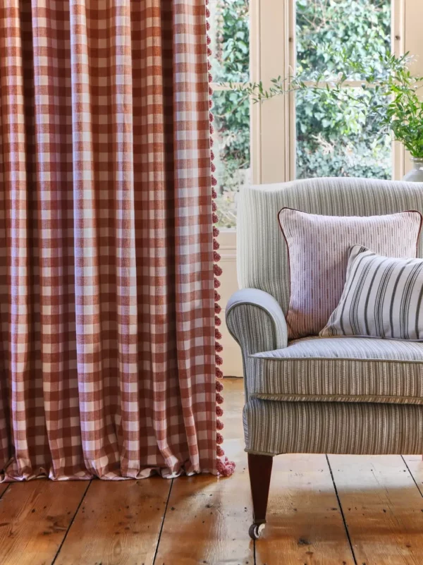 Watson Fabric - Apricot by Watson Fabric - Apricot from