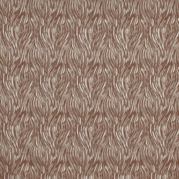 Kesiah Fabric - Ginger by brown misc jacquard fabric from Prestigious Textiles