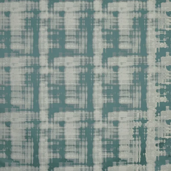 Xander Fabric - Sea Glass by blue contemporary jacquard fabric from Prestigious Textiles