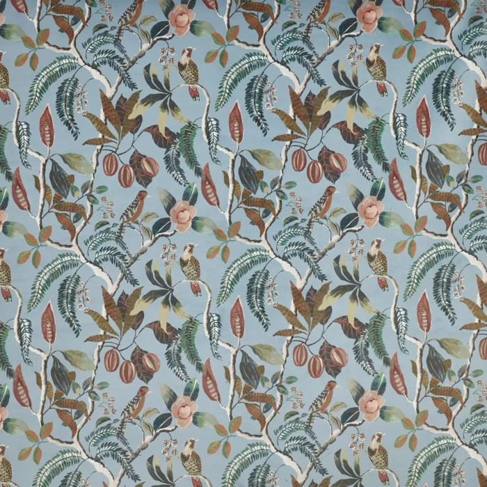 Sumatra Fabric - Slate swatch