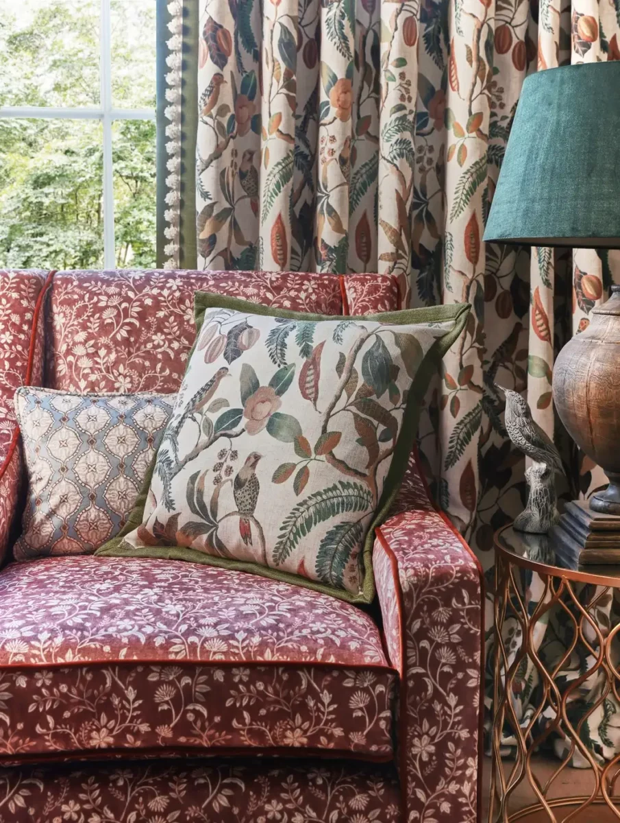 Sumatra Fabric - Slate from