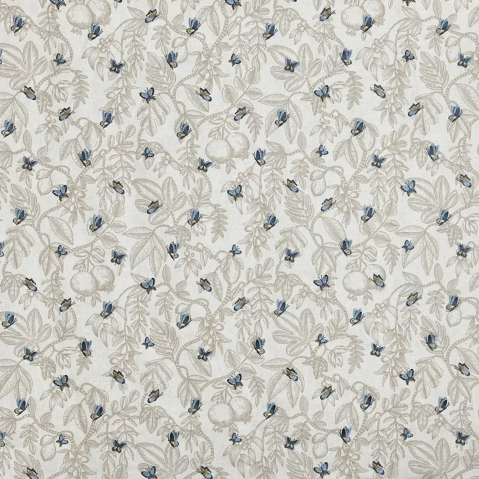 Melati Fabric - Cobalt swatch