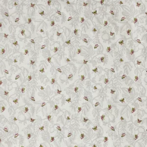green animal embroideried fabric from Prestigious Textiles