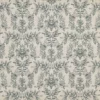 black-grey botanical printed fabric from Prestigious Textiles