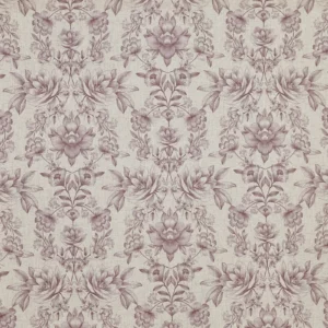 purple botanical printed fabric from Prestigious Textiles