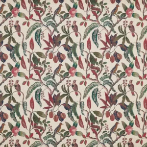 green animal printed fabric from Prestigious Textiles