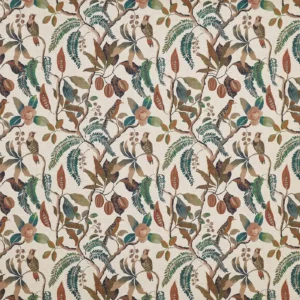 brown animal printed fabric from Prestigious Textiles