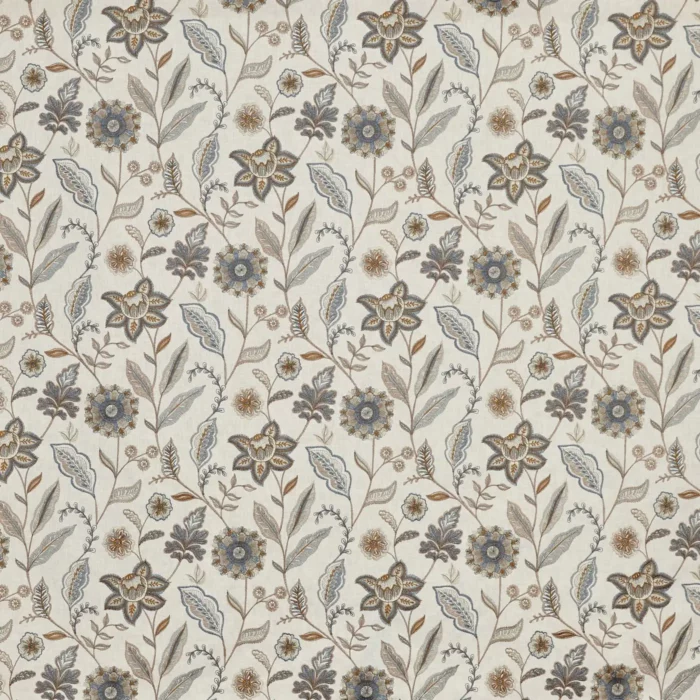 Amisha Fabric - Slate swatch