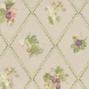 green botanical cotton fabric from Voyage Maison