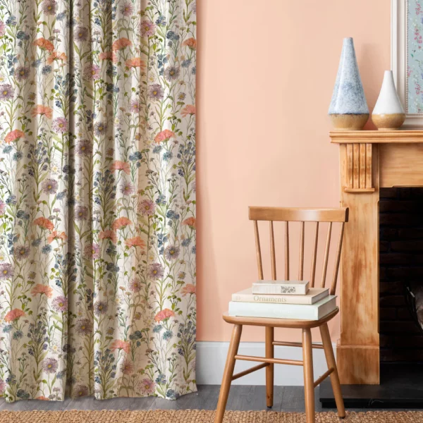 Medmerry Fabric - Apricot by Medmerry Fabric - Apricot from