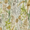 yellow botanical printed fabric from Voyage Maison