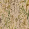 pink botanical printed fabric from Voyage Maison
