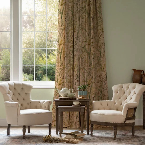 Lydiard Fabric - Apricot by Lydiard Fabric - Apricot from