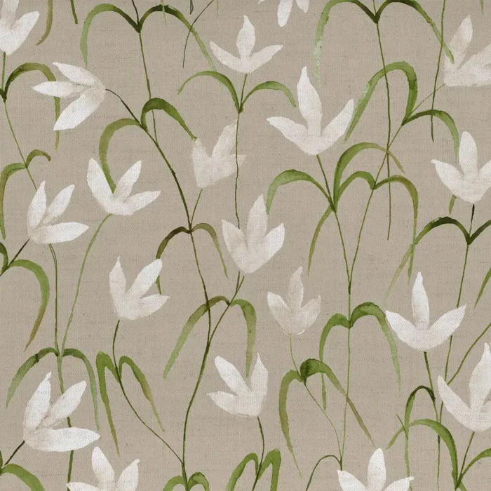 Fresia Fabric - Stone swatch