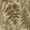 brown botanical printed fabric from Voyage Maison