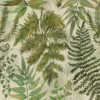 green botanical printed fabric from Voyage Maison