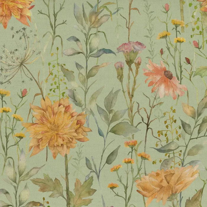 Delamere Fabric - Sage swatch