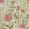multicolour botanical printed fabric from Voyage Maison