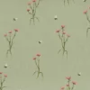 orange botanical printed fabric from Voyage Maison